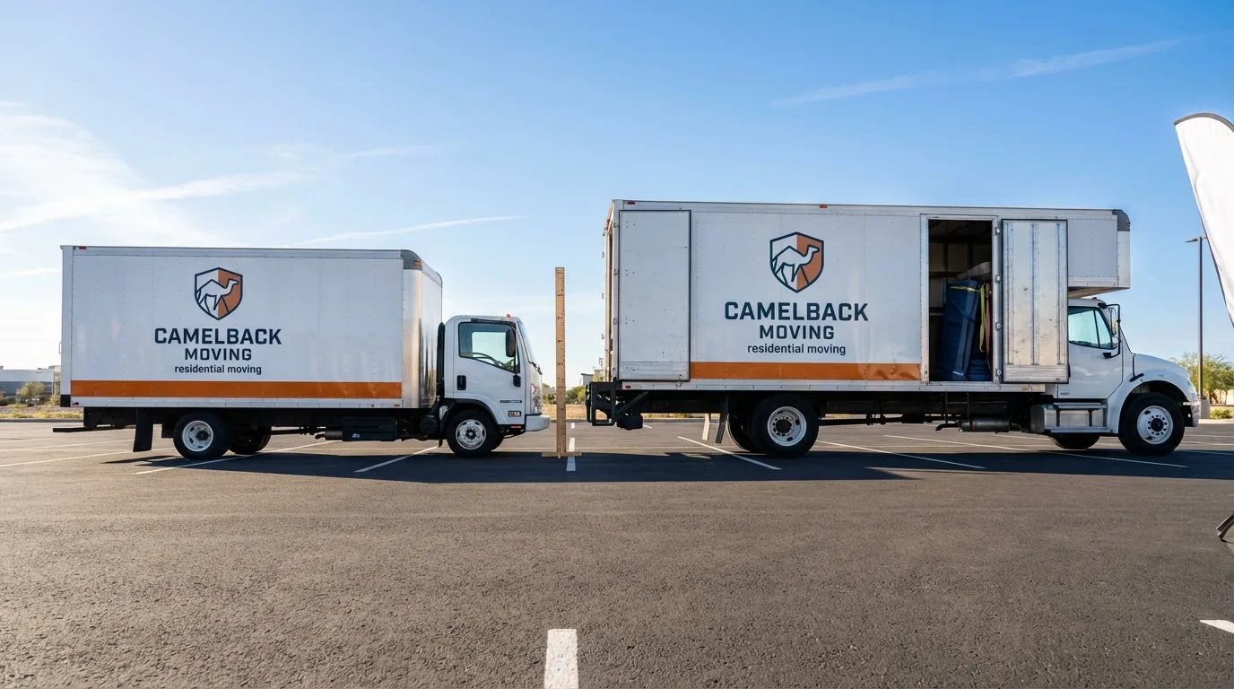 Moving truck size capacity guide in Phenix City